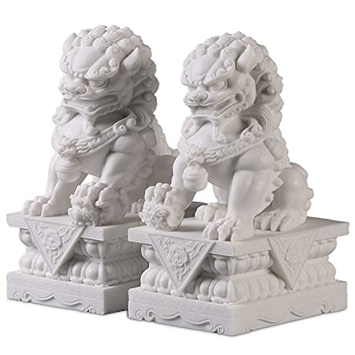 Wächter Löwen-Figur,Chinesische Feng Shui Deko...