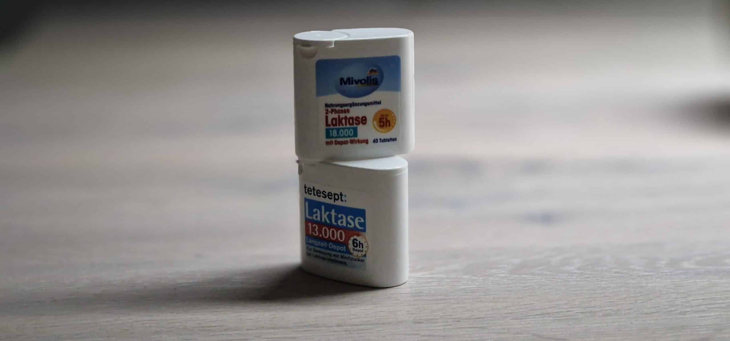 Laktase-Tabletten, Laktoseintoleranz, laktosefreie Ernährung, pflanzliche Milchalternativen