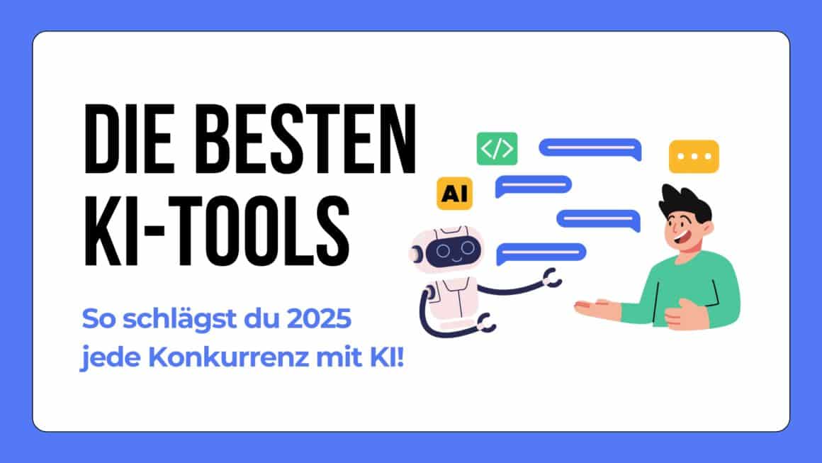 Grafik zu KI-Tools Liste 2025: Welche KI-Tools für Unternehmen sind 2025 unverzichtbar?
