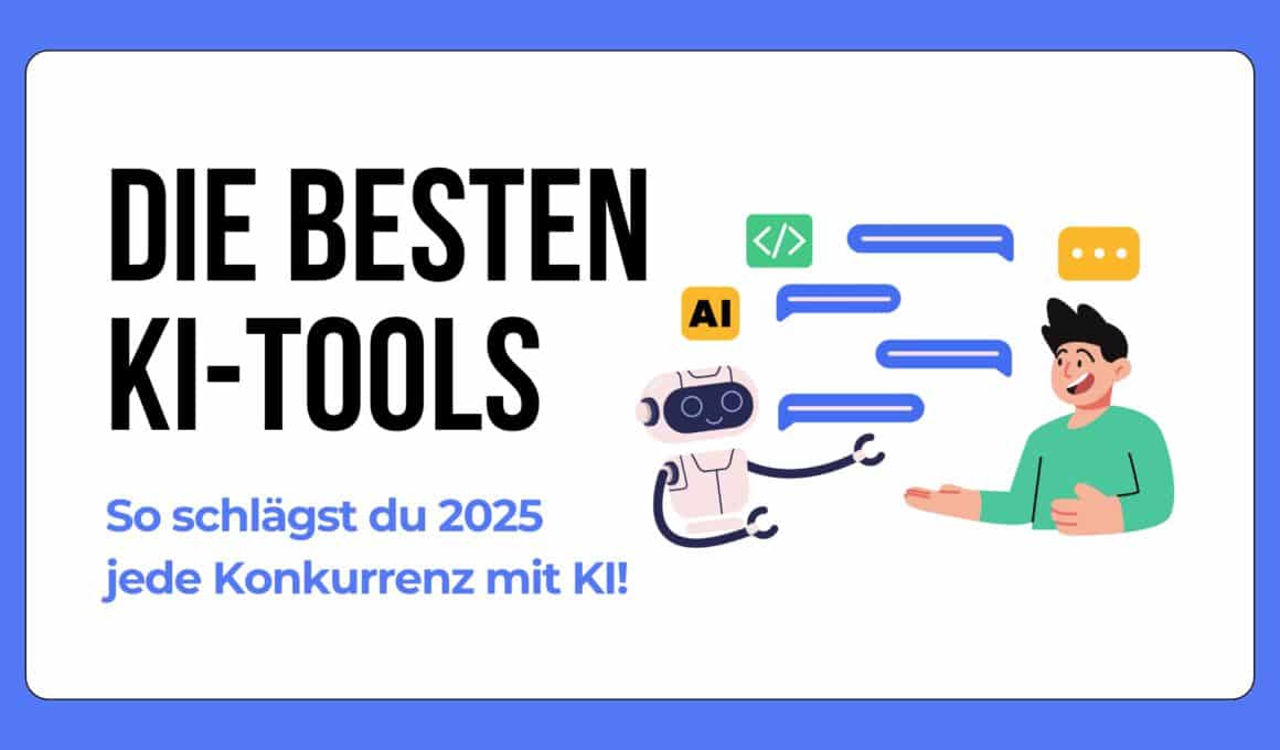 Grafik zu KI-Tools Liste 2025: Welche KI-Tools für Unternehmen sind 2025 unverzichtbar?