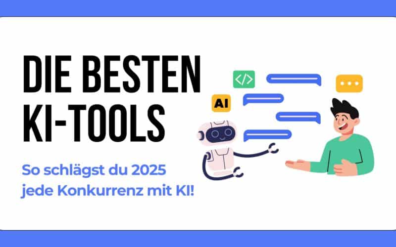 Grafik zu KI-Tools Liste 2025: Welche KI-Tools für Unternehmen sind 2025 unverzichtbar?