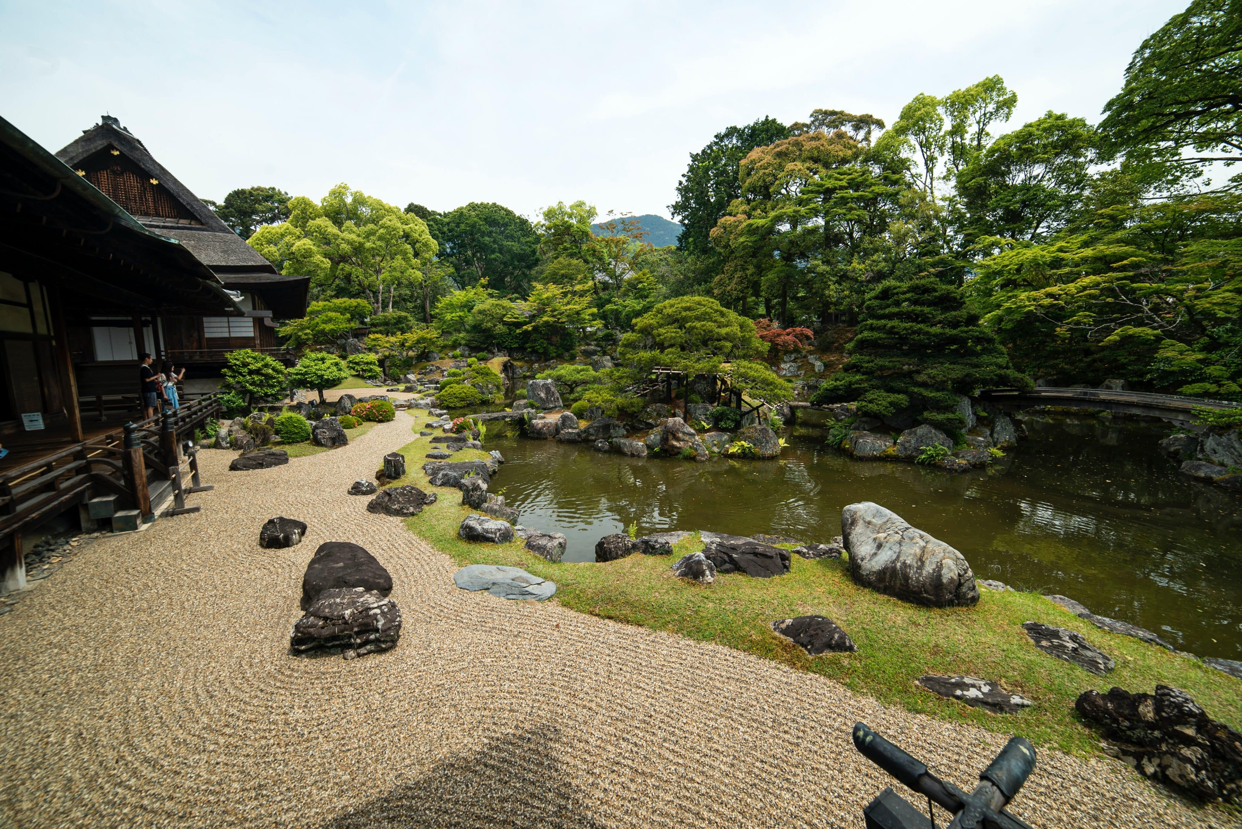 japanischer garten, gleichgewicht, zen garten, natur