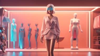 Virtueller KI Fashion Store