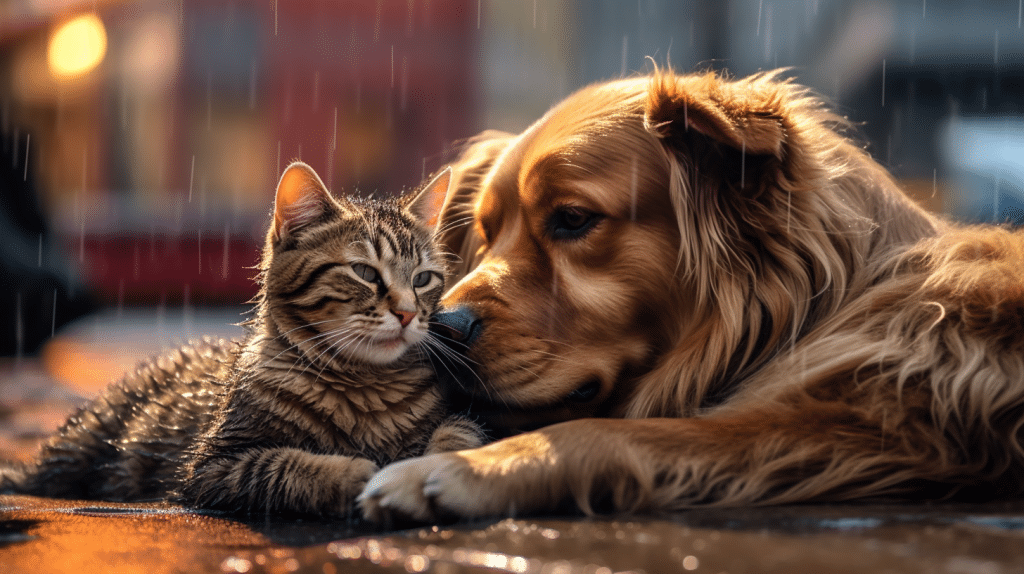 Hund und Katze