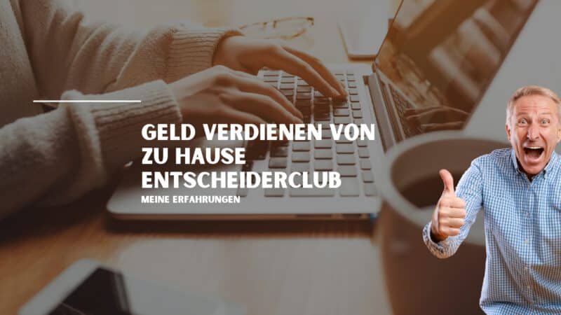 Geld verdienen von zu Hause