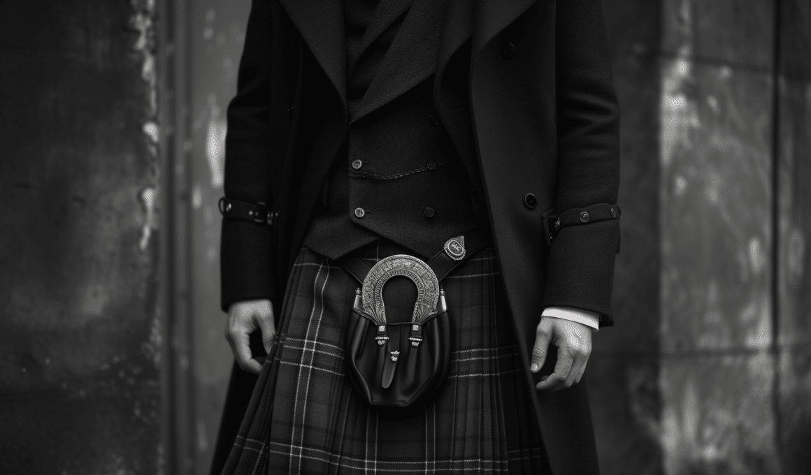 Traditionelle Kleidung - ein schottischer Kilt