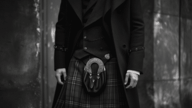 Traditionelle Kleidung - ein schottischer Kilt