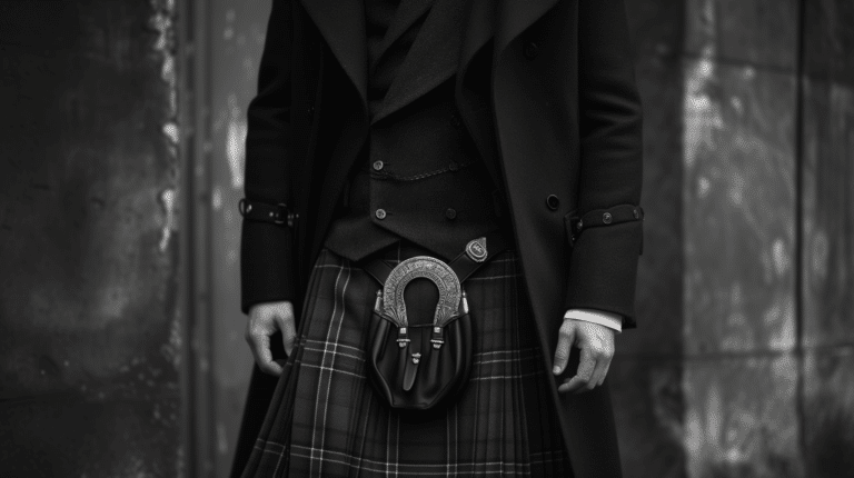 Traditionelle Kleidung - ein schottischer Kilt