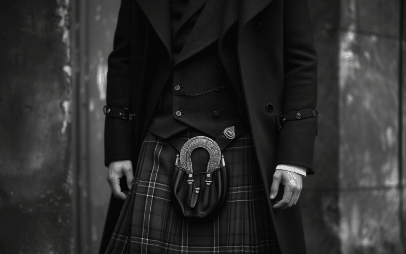 Traditionelle Kleidung - ein schottischer Kilt