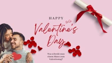 Was schenkt man einem Mann zum Valentinstag Beitragsbild