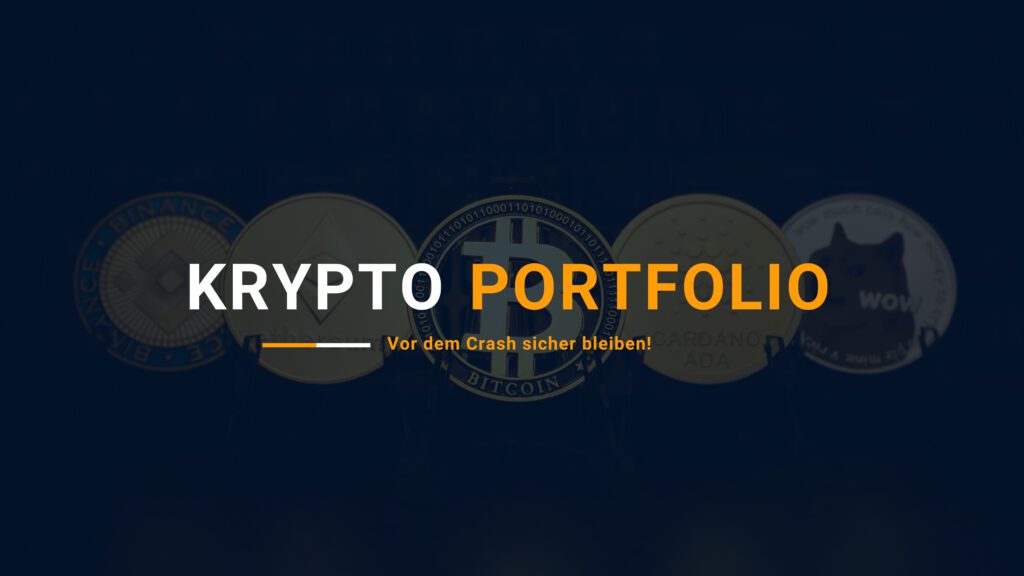 Ein Beitragsbild: Krypto Portfolio absichern mit diversifizierten Investments in Kryptowährung einschließlich Altcoins