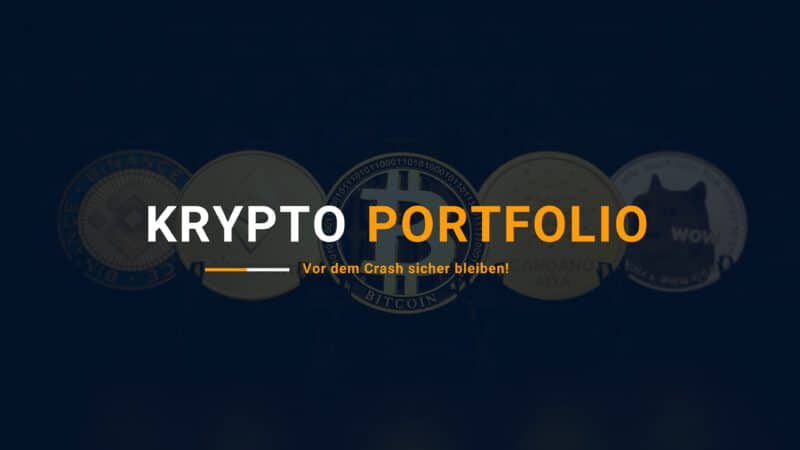 Ein Beitragsbild: Krypto Portfolio absichern mit diversifizierten Investments in Kryptowährung einschließlich Altcoins