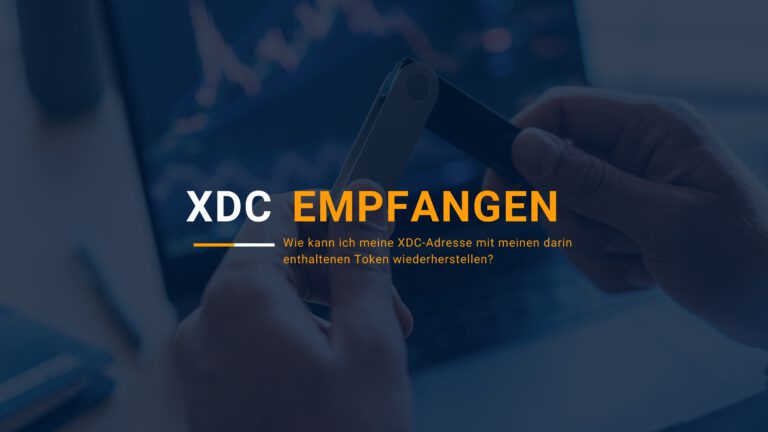 Anleitung zum Empfangen und Versenden von XDC