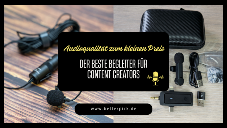 Das BZXZB Lavalier Mikrofon im Test: Perfekt für Content-Ersteller