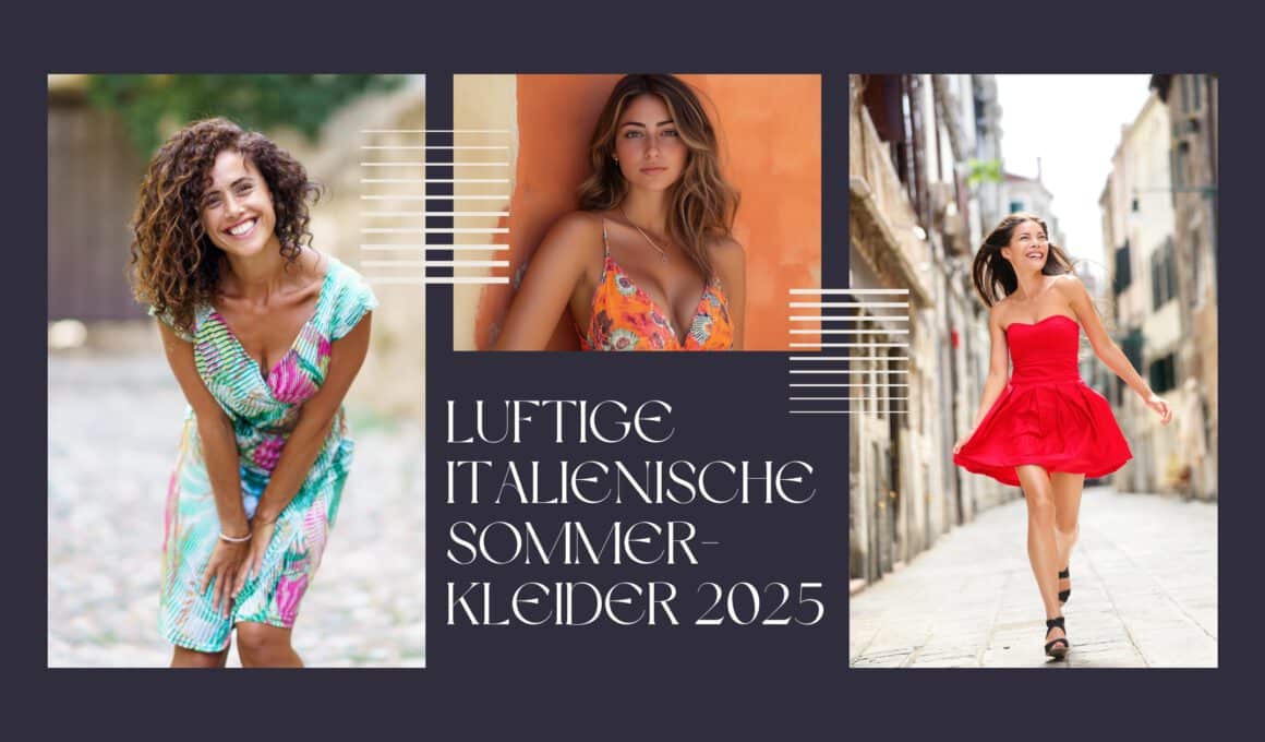 Luftige italienische Sommerkleider 2025 ☀️ Die Trends der Saison!