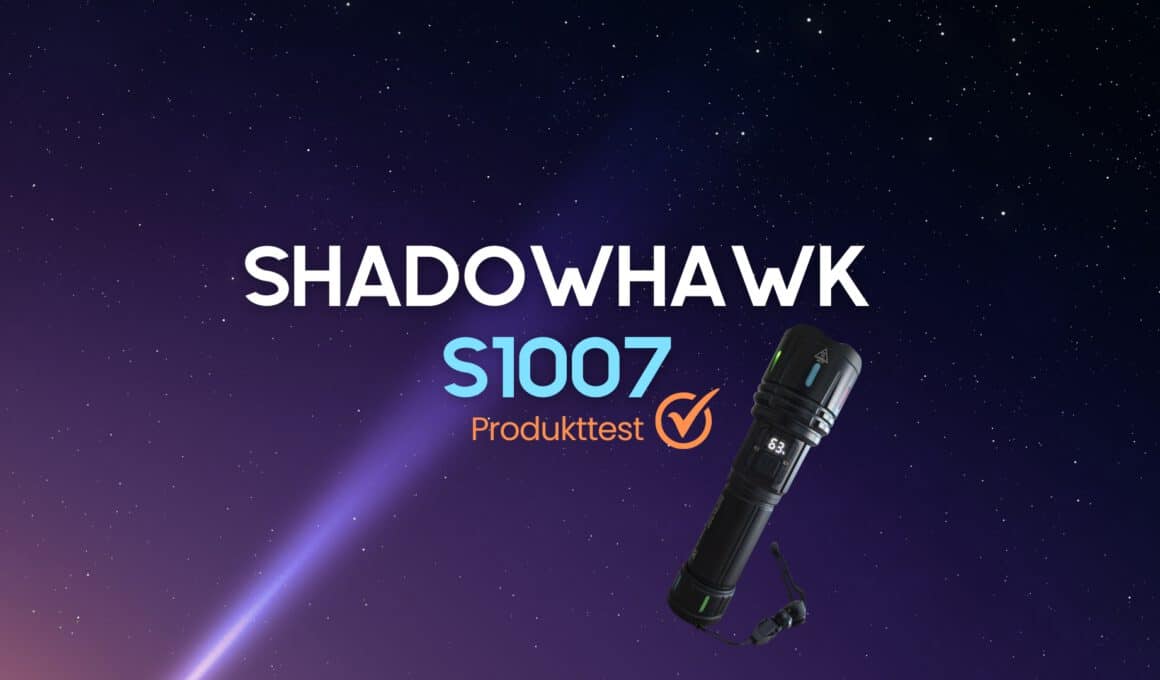 Shadowhawk S1007 Taschenlampe im Test