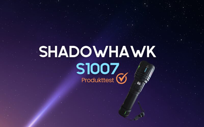 Shadowhawk S1007 Taschenlampe im Test