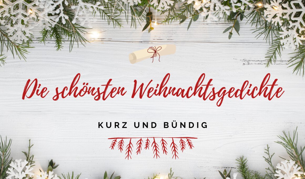 Die schönsten Weihnachtsgedichte