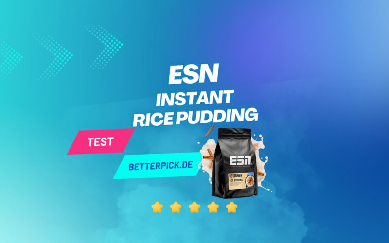 ESN Instant Rice Pudding Test