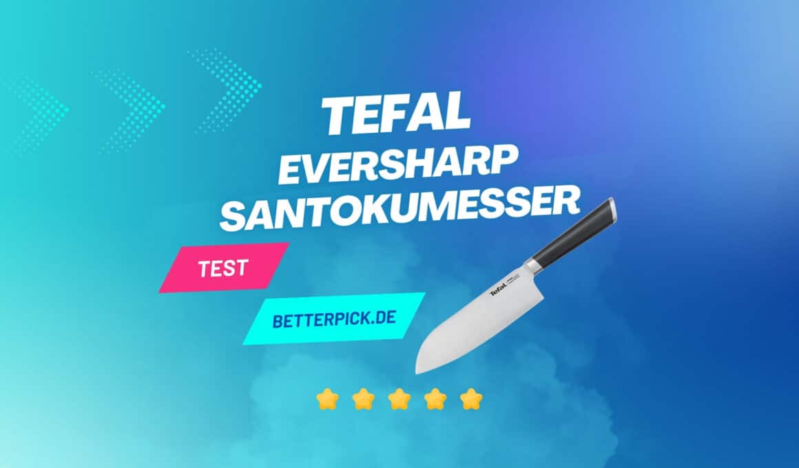 Tefal K25790 Eversharp Santokumesser Test