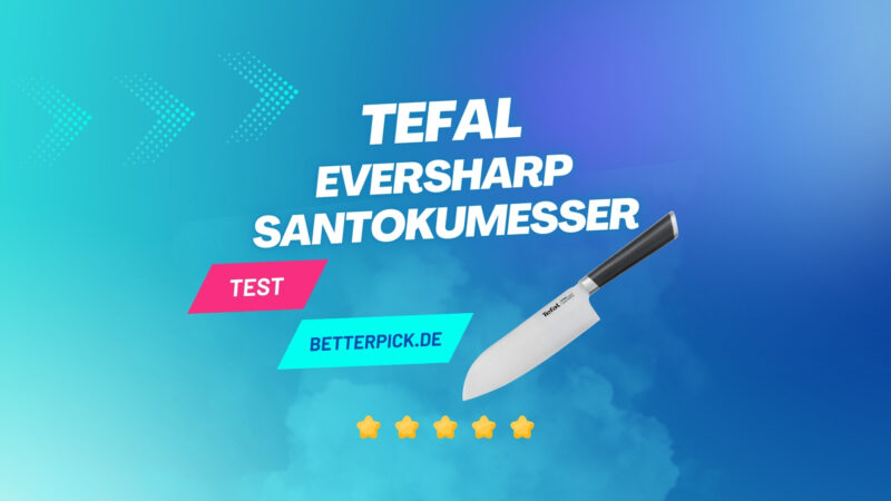 Tefal K25790 Eversharp Santokumesser Test