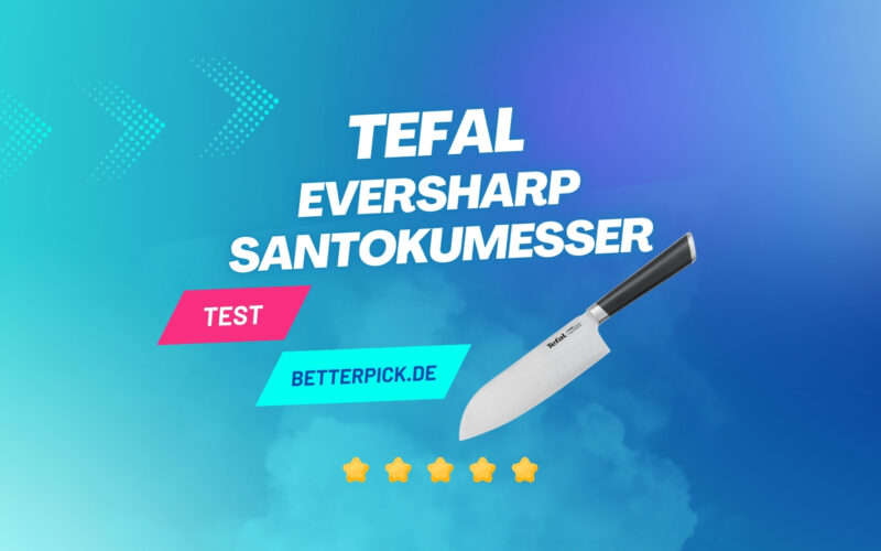 Tefal K25790 Eversharp Santokumesser Test