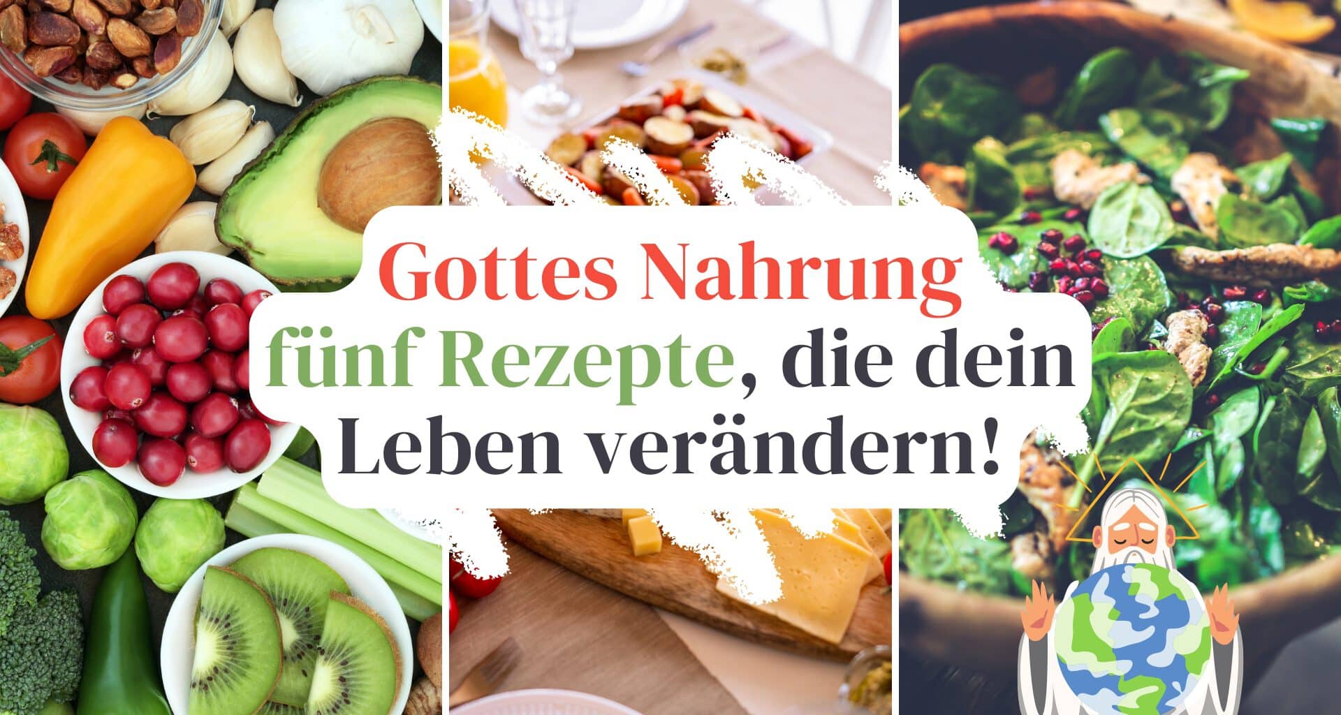 5 einfache und nährstoffreiche Gottes Nahrung Rezepte!
