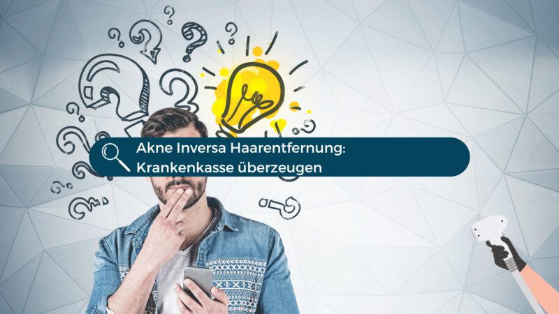 Akne Inversa Haarentfernung Krankenkasse