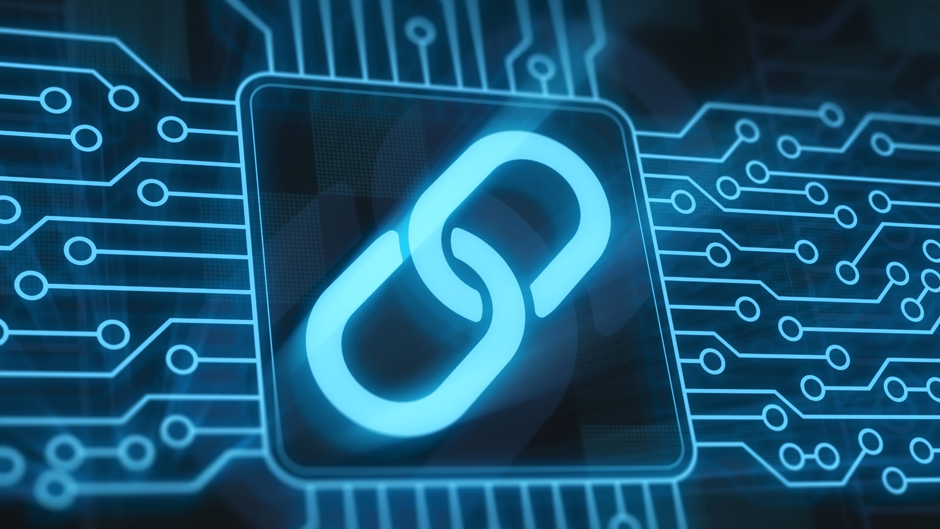 Grafik zur Blockchain-Technologie – Basis für die Krypto Chartanalyse und dezentralen Handel.