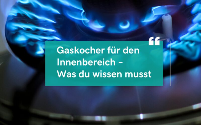 Gaskocher für den Innenbereich