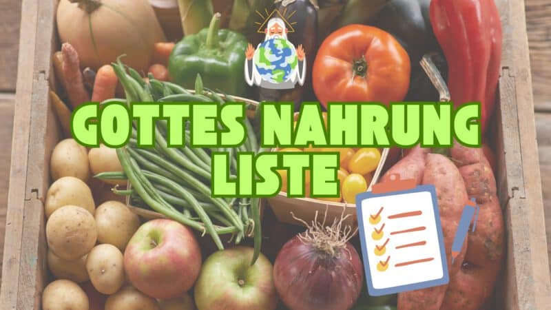 Gottes Nahrung Liste Beitragsbild