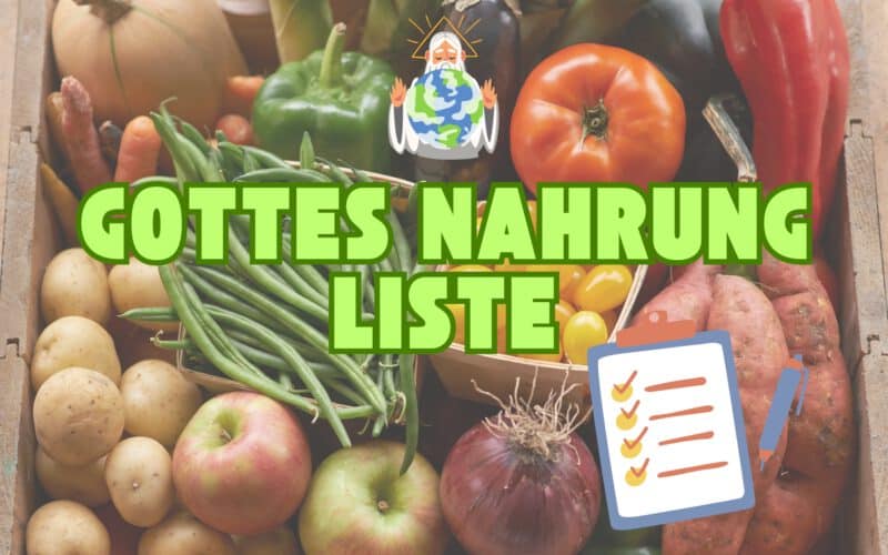 Gottes Nahrung Liste Beitragsbild