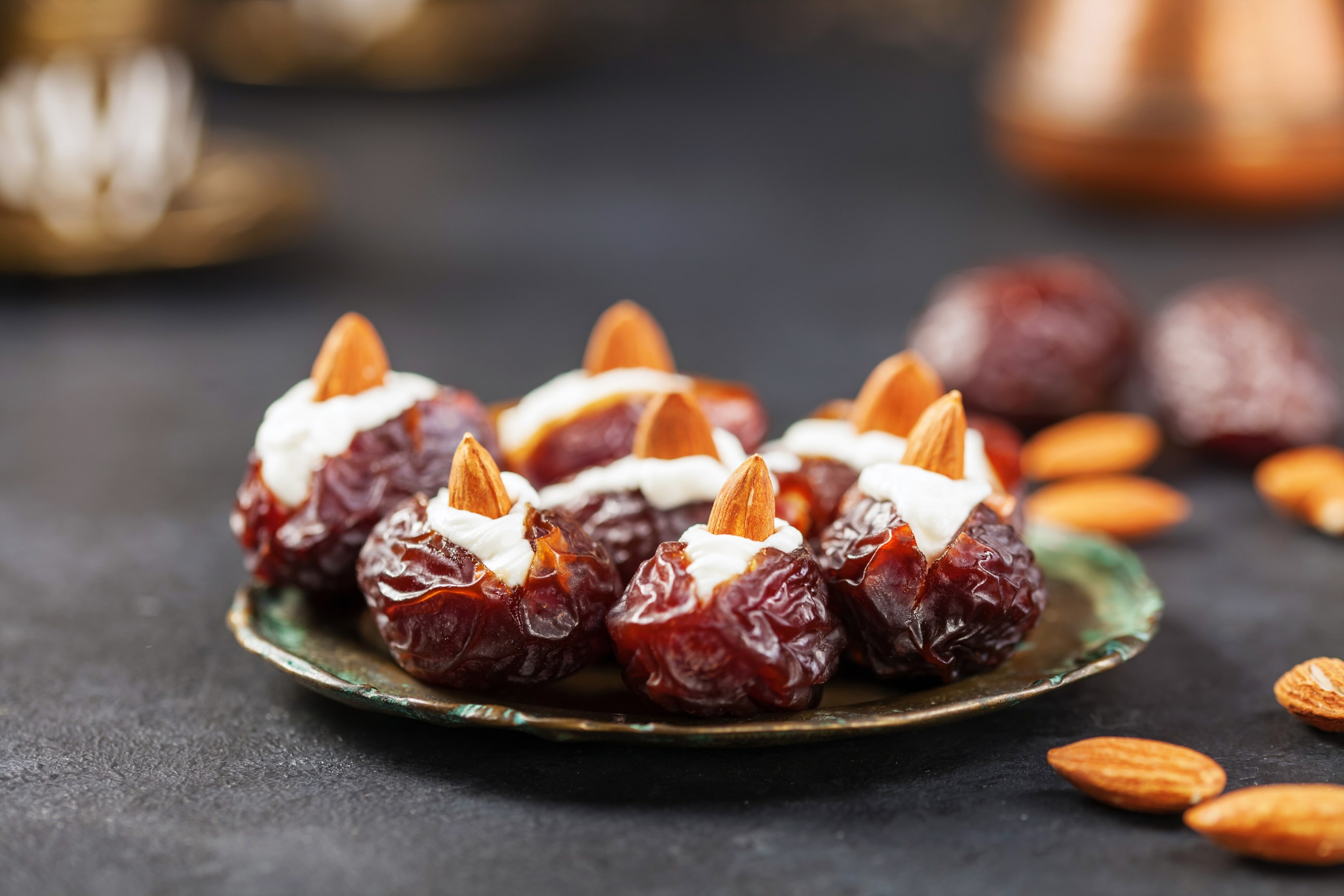 Eine Medjool Dattel Rezeptidee