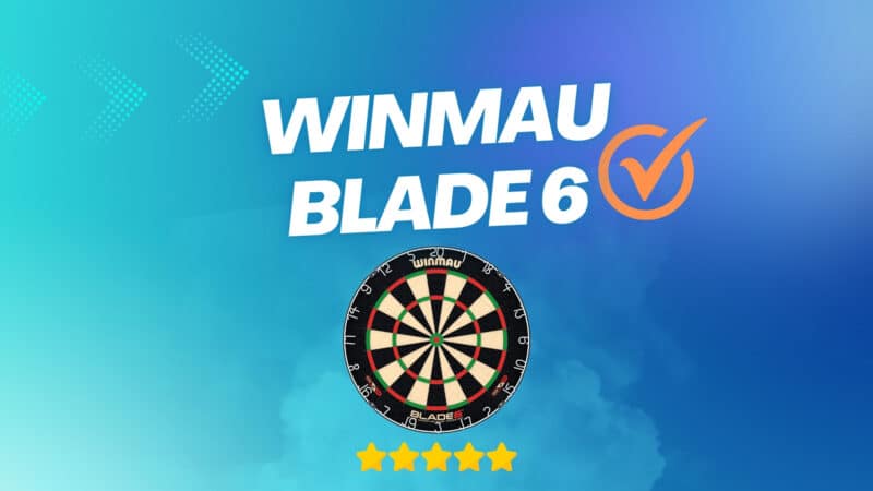 WINMAU Darts Blade 6 Professional Bristle Test Beitragsbild