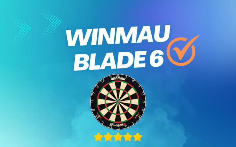 WINMAU Darts Blade 6 Professional Bristle Test Beitragsbild