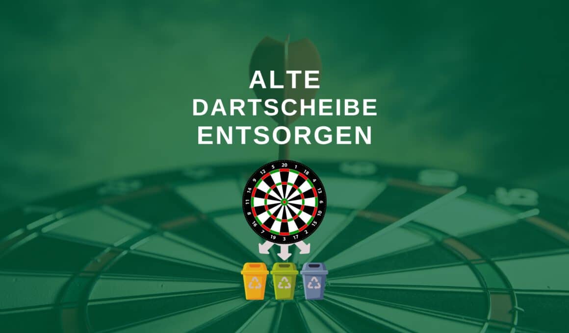Alte Dartscheibe entsorgen Beitragsbild