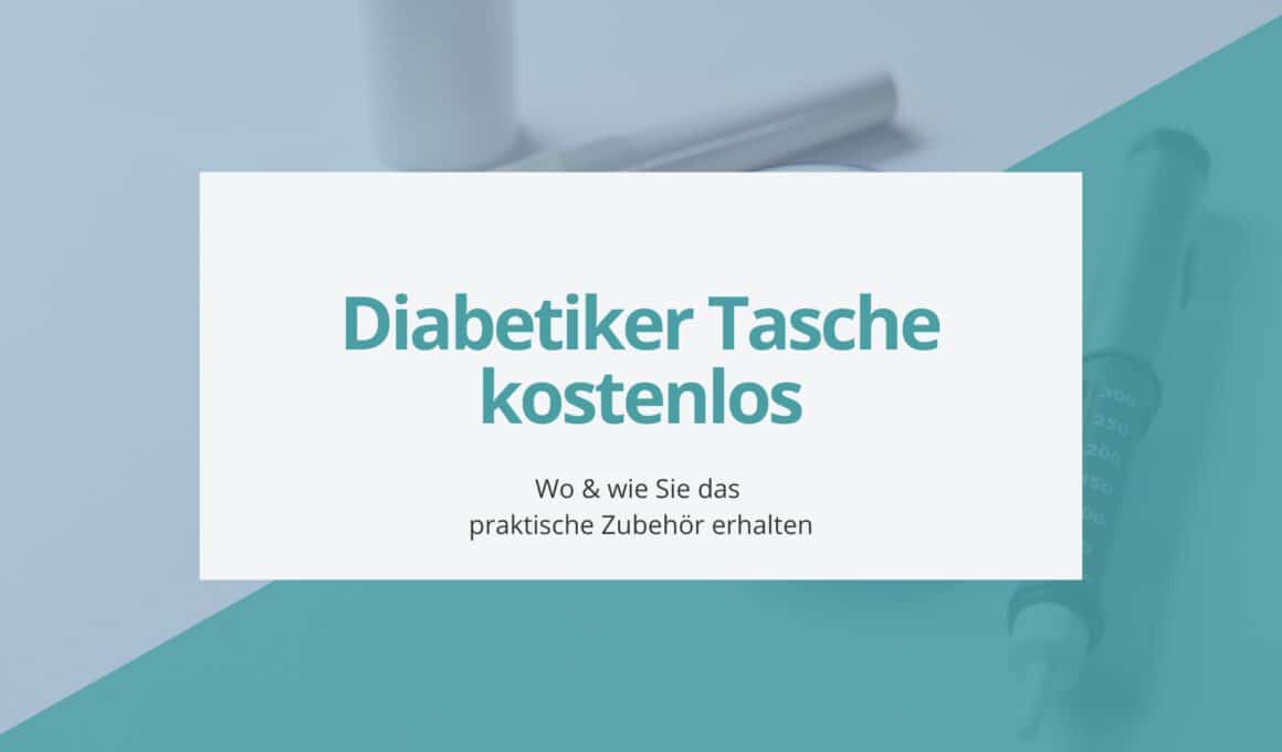 Diabetiker Tasche kostenlos Beitragsbild