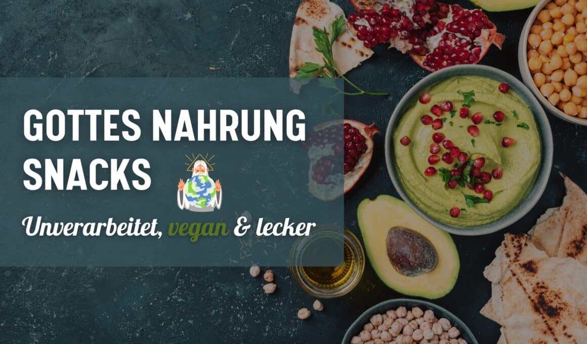 Vegane Gottes Nahrung Snacks Beitragsbild, betterpick.de