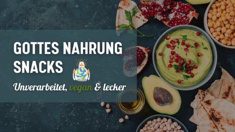 Vegane Gottes Nahrung Snacks Beitragsbild, betterpick.de