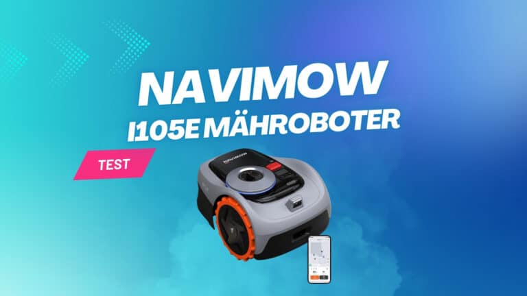 Navimow i105E Mähroboter Test Beitragsbild