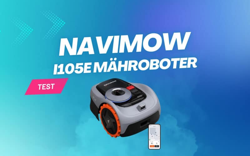 Navimow i105E Mähroboter Test Beitragsbild