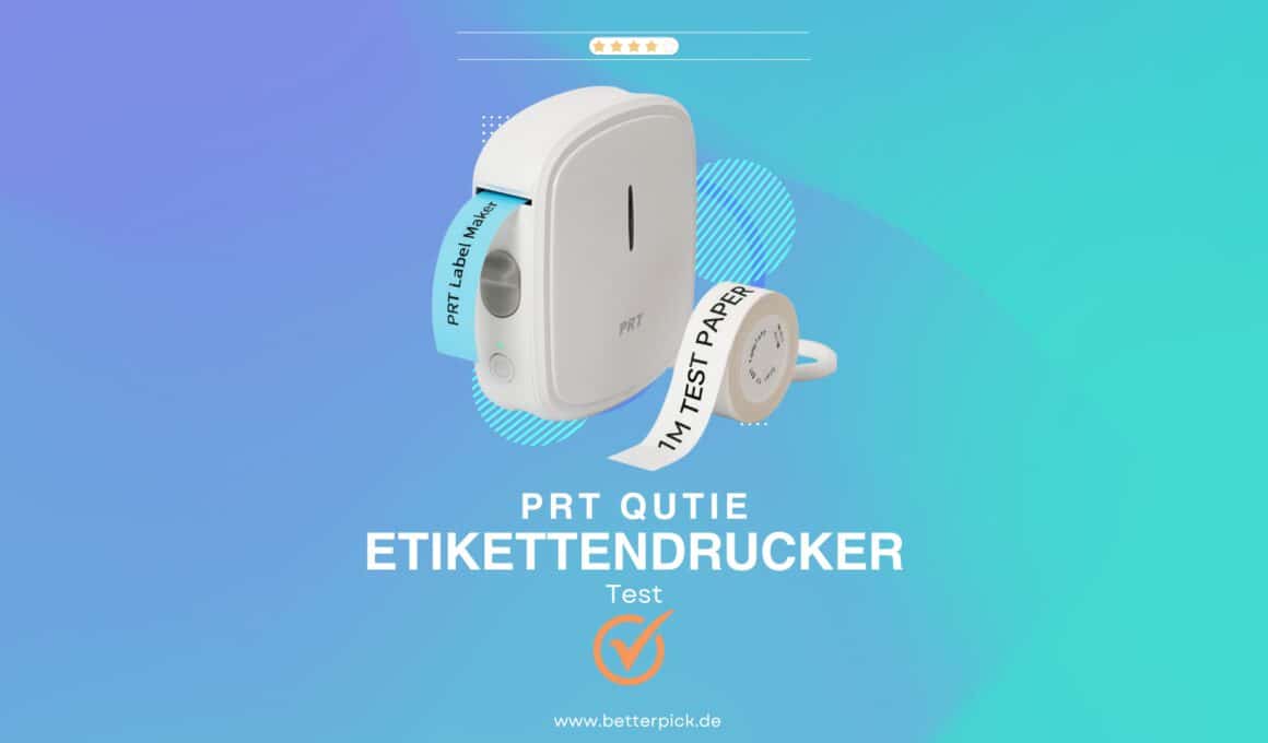 PRT QUTIE Etikettendrucker Test Beitragsbild