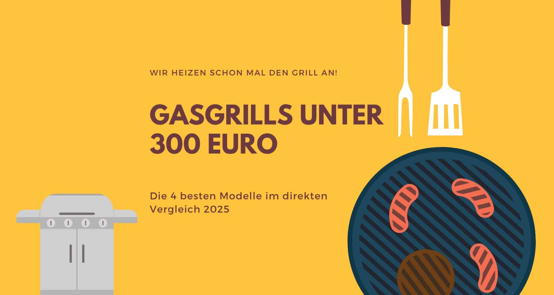 Gasgrill unter 300 Euro Beitragsbild