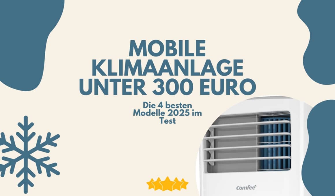 Mobile Klimaanlage unter 300 Euro Beitragsbild