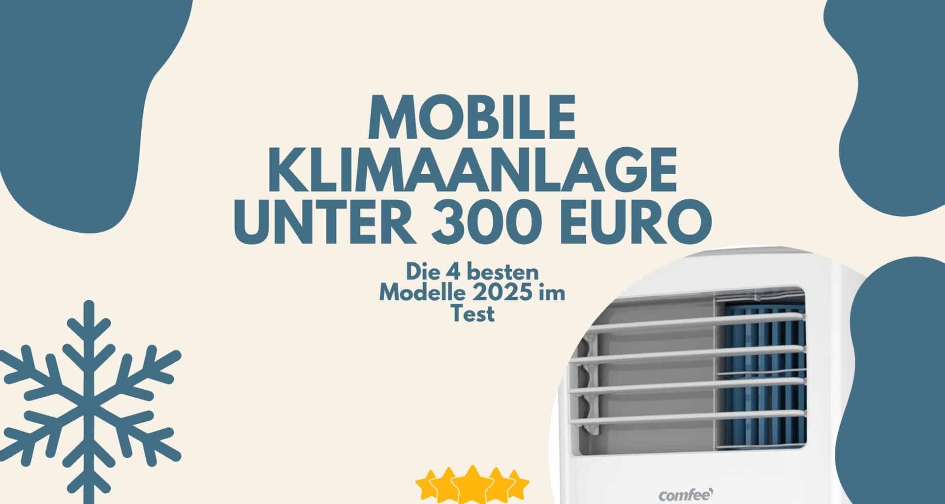 Mobile Klimaanlage unter 300 Euro Beitragsbild
