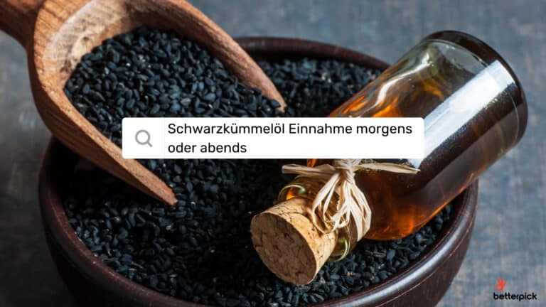 Schwarzkümmelöl Einnahme morgens oder abends Beitragsbild