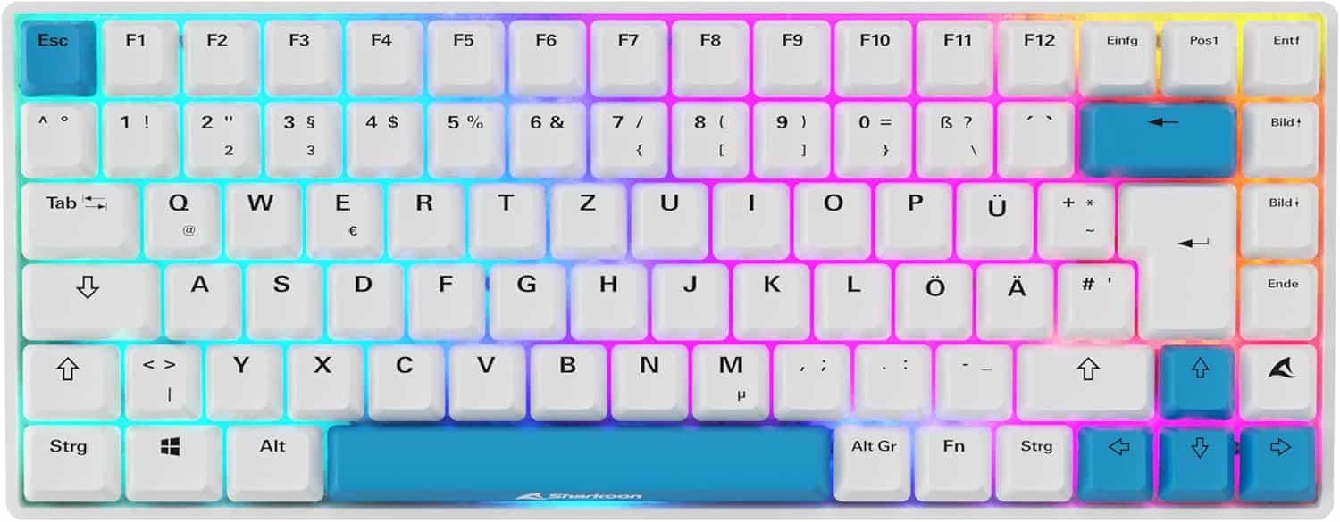 Sharkoon Skiller SGK50 S3 PBT Gaming-Tastatur