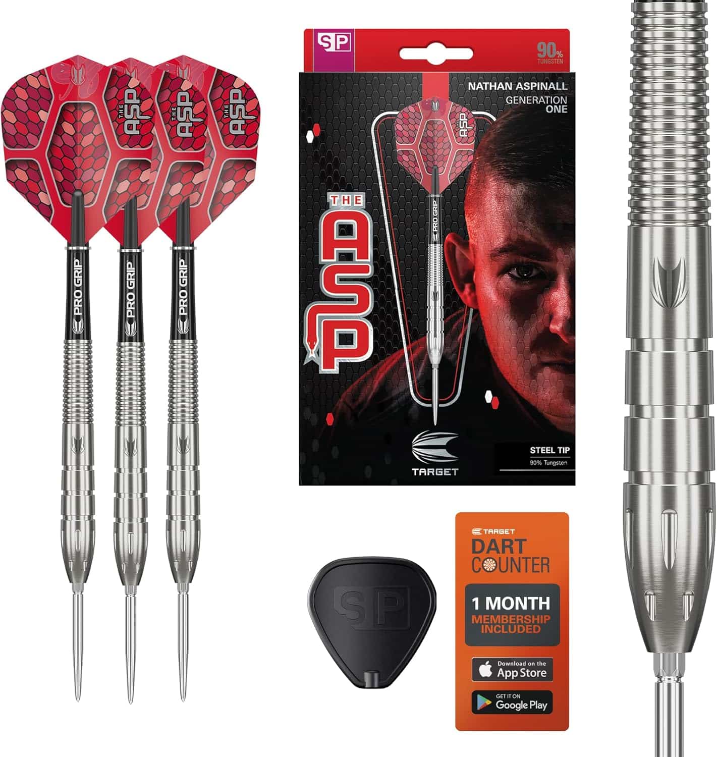 Nathan Aspinall Gen 1 Value 90% Tungsten Dart