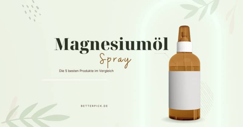 Magnesiumöl Spray Test Beitragsbild