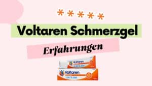 Voltaren Schmerzgel Erfahrungen Beitragsbild.